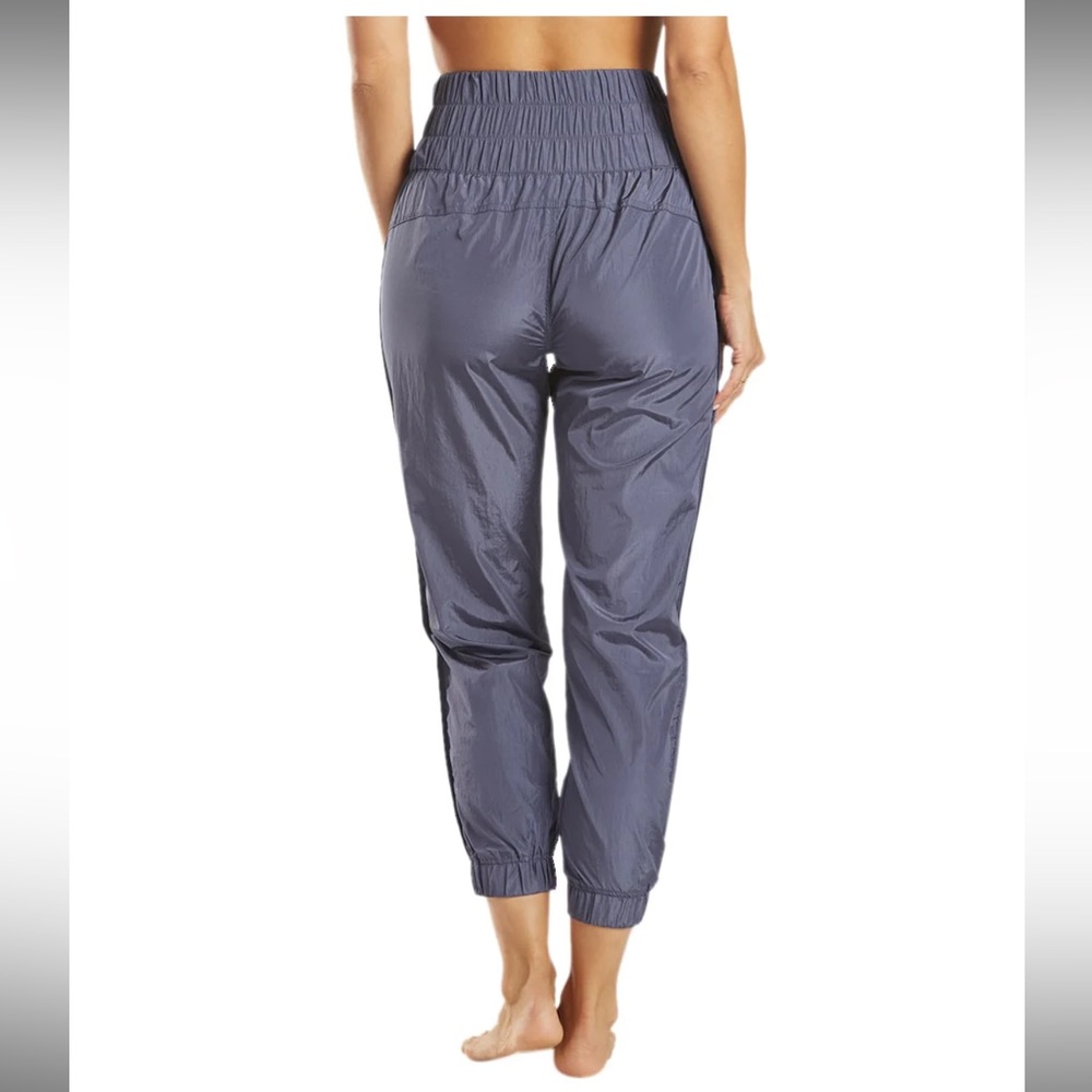 NWT Free People The Way Home Joggers in Deep Sea Blue Sweatpants - Picture 5 of 9